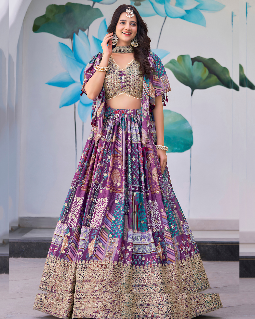 Vibrant Patchwork Symphony