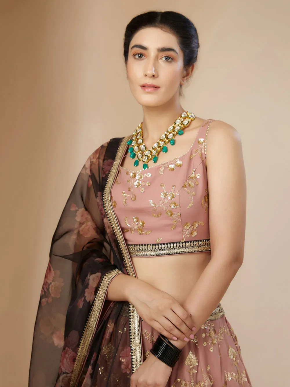 Zari Work Lehenga