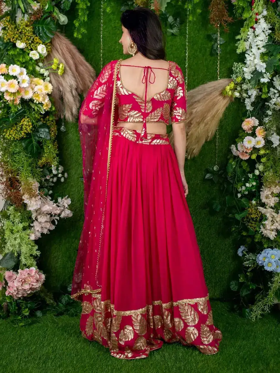 Crop Top Lehenega - Image 8