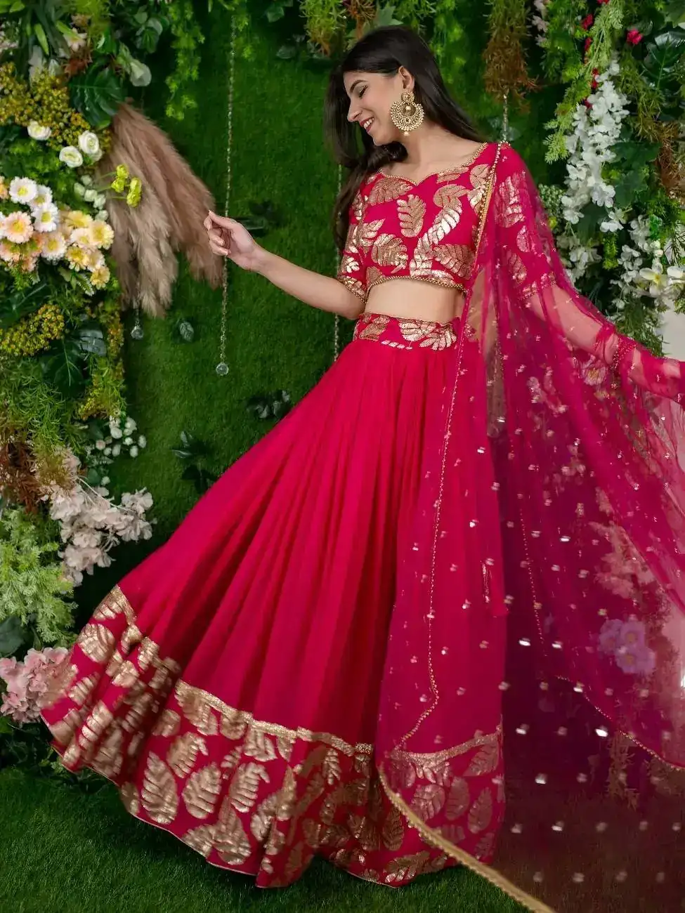 Crop Top Lehenega - Image 6