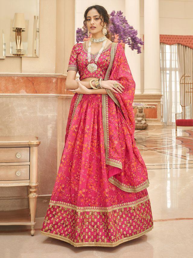 Cultural Pink Lehenga