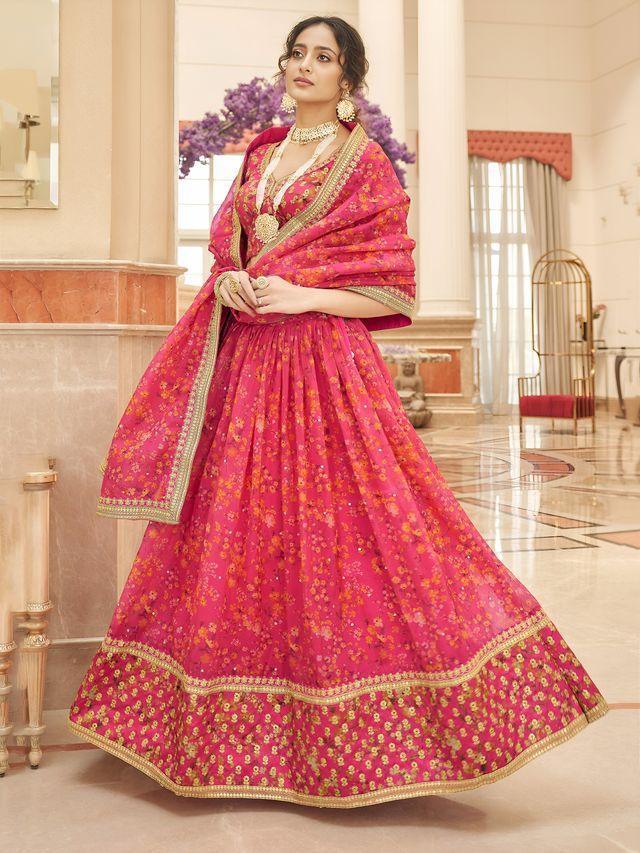 Cultural Pink Lehenga