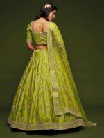 Neon Green Lehenga
