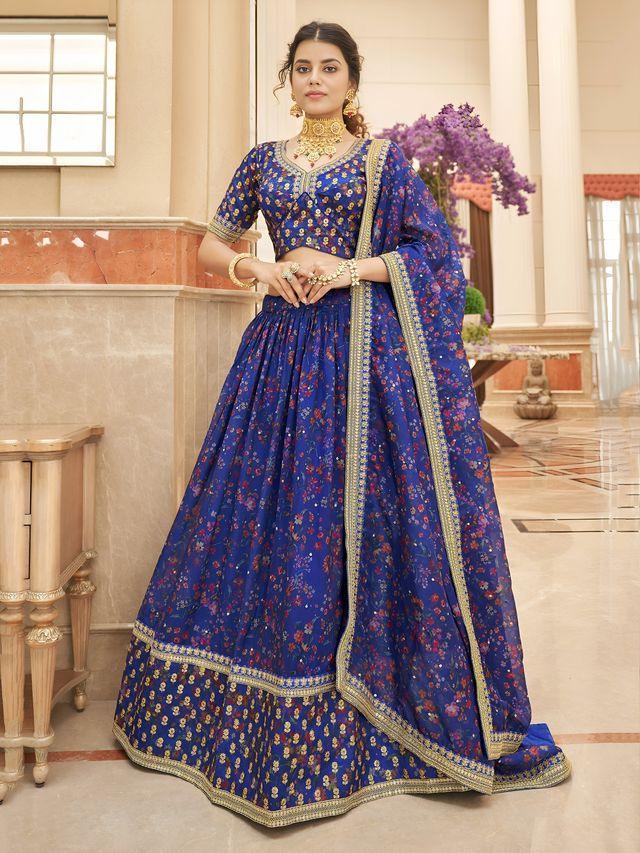 Cultural Organza Lehenga